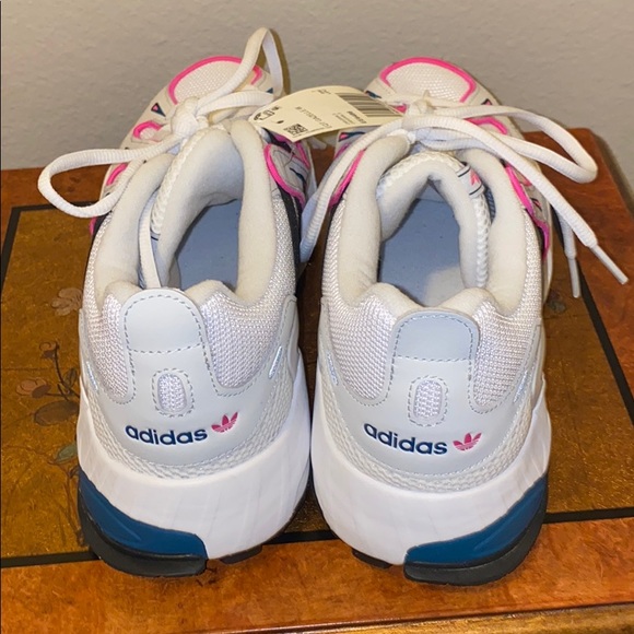 adidas Originals EQT Gazelle White Black Pink Grey - Picture 3 of 6